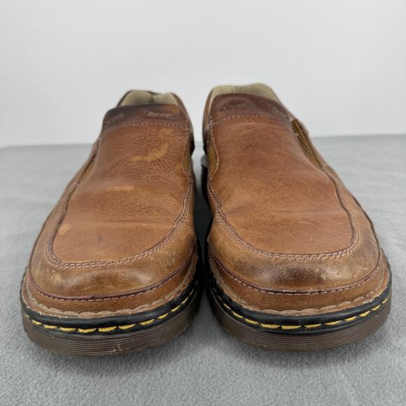 Dr Martens Orson Mens 9 Brown Leather Slip On Comfort Casual Shoes main image 8